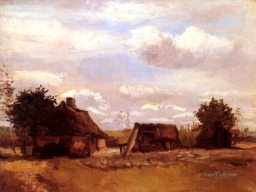 Cottage Vincent van Gogh Oil Paintings